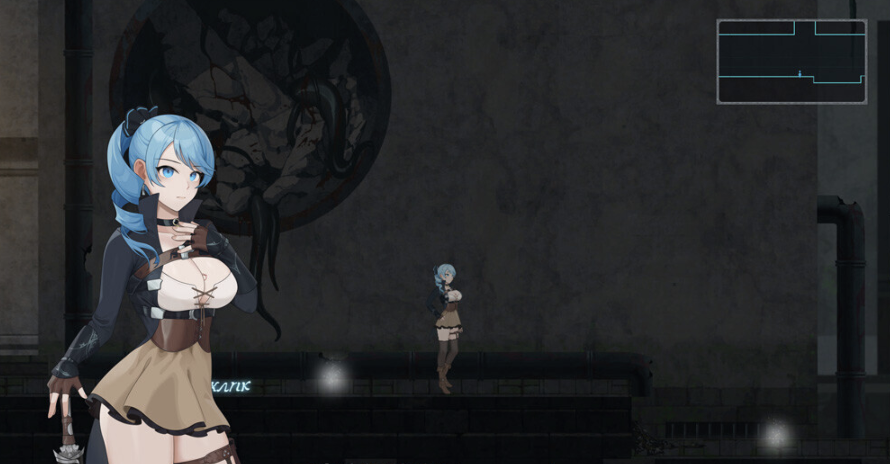 永恒的欠损ACT动作战斗系统 — 技能管理与装备界面展示